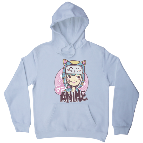 Anime cute girl hoodie - Graphic Gear