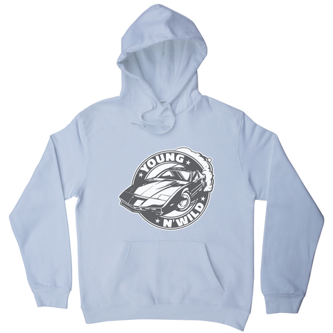 Muscle car badge hoodie - Graphic Gear