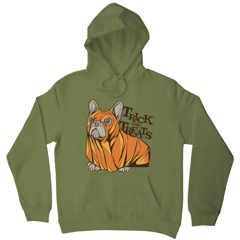 Trick or treats bulldog hoodie - Graphic Gear