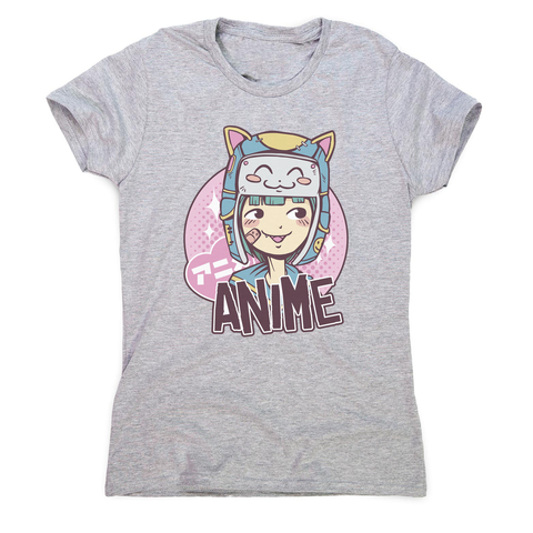 Anime cute girl women's t-shirt - Graphic Gear