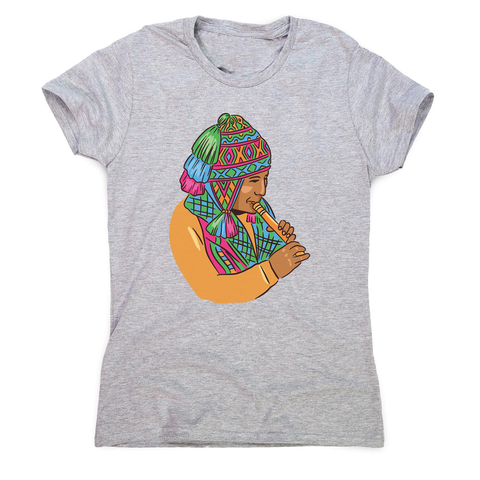 Peruvian Musician women's t-shirt - Graphic Gear