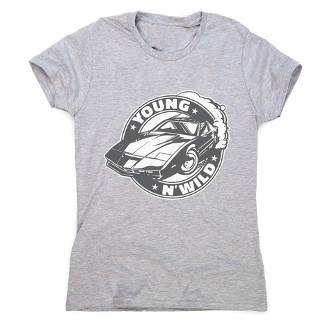 Muscle car badge women's t-shirt - Graphic Gear