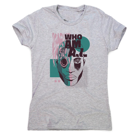 Who am I quote abstract women's t-shirt - Graphic Gear