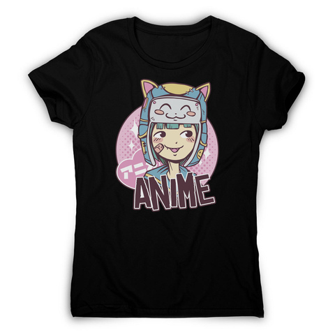Anime cute girl women's t-shirt - Graphic Gear