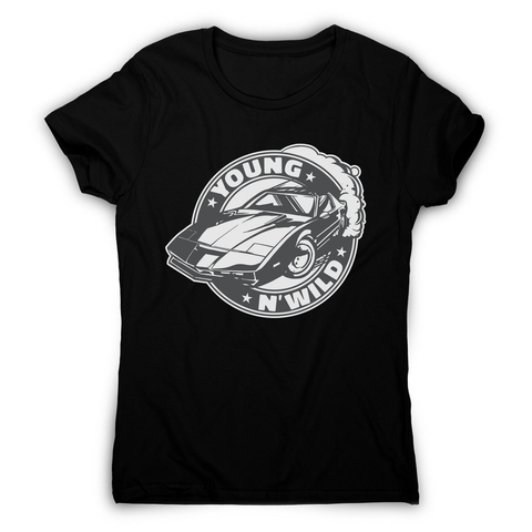 Muscle car badge women's t-shirt - Graphic Gear