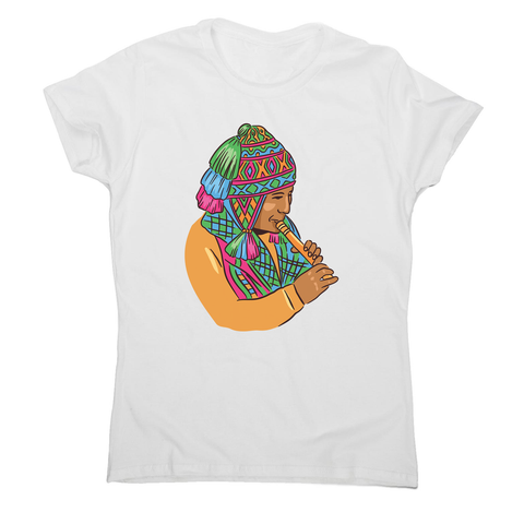 Peruvian Musician women's t-shirt - Graphic Gear