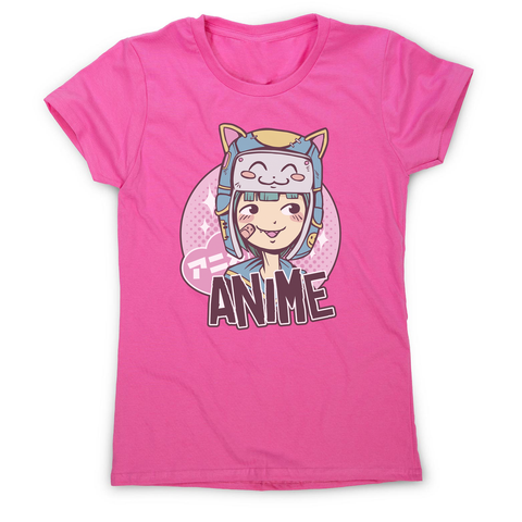 Anime cute girl women's t-shirt - Graphic Gear