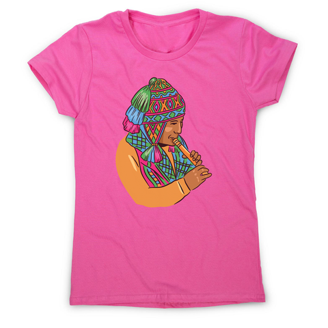 Peruvian Musician women's t-shirt - Graphic Gear