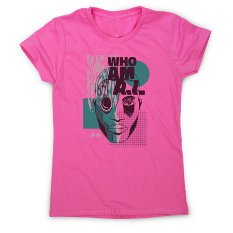Who am I quote abstract women's t-shirt - Graphic Gear