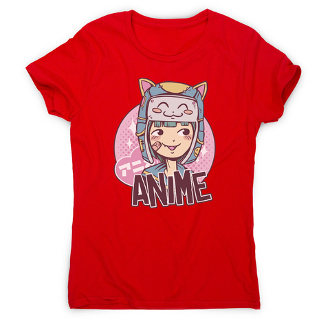 Anime cute girl women's t-shirt - Graphic Gear