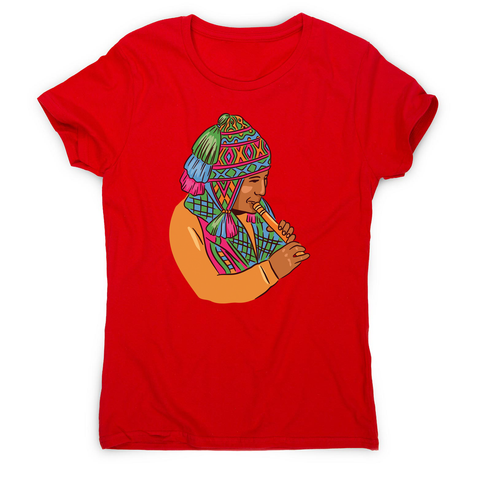 Peruvian Musician women's t-shirt - Graphic Gear
