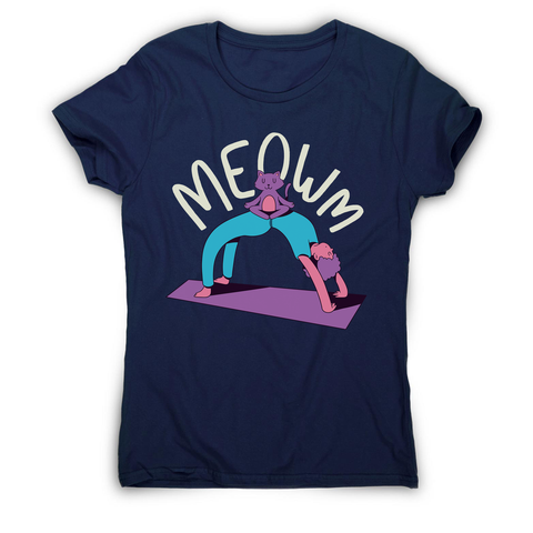 Meow yoga women's t-shirt - Graphic Gear