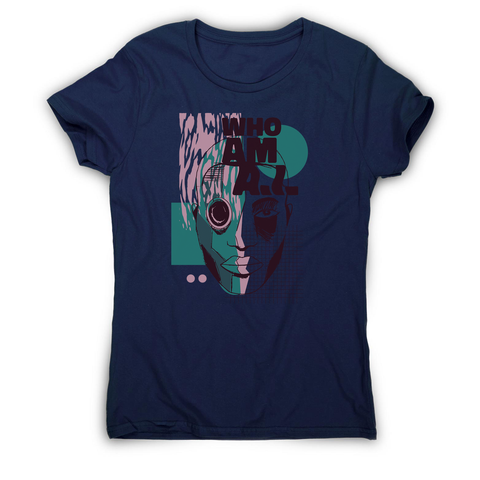 Who am I quote abstract women's t-shirt - Graphic Gear
