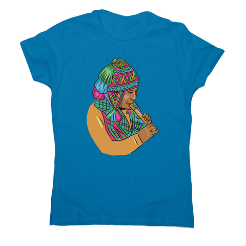 Peruvian Musician women's t-shirt - Graphic Gear