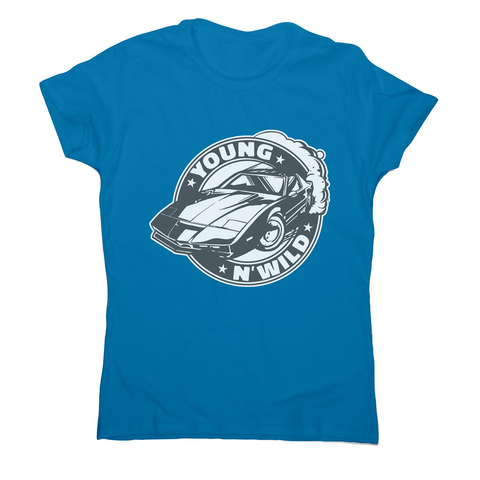 Muscle car badge women's t-shirt - Graphic Gear