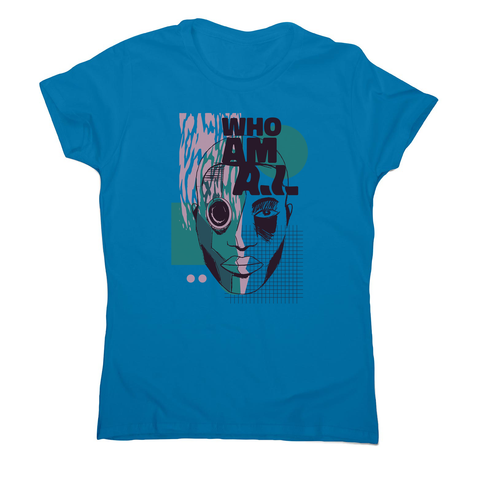 Who am I quote abstract women's t-shirt - Graphic Gear