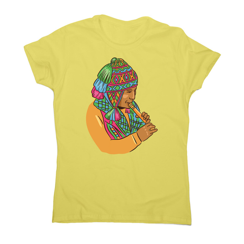 Peruvian Musician women's t-shirt - Graphic Gear