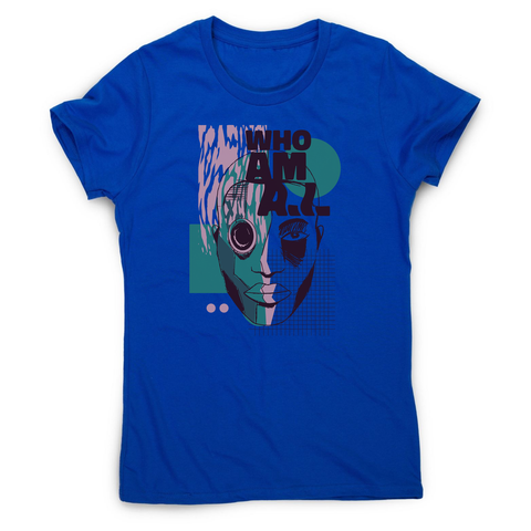 Who am I quote abstract women's t-shirt - Graphic Gear