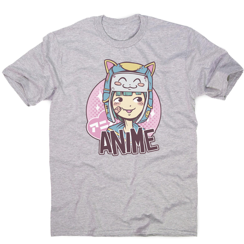 Anime cute girl men's t-shirt - Graphic Gear