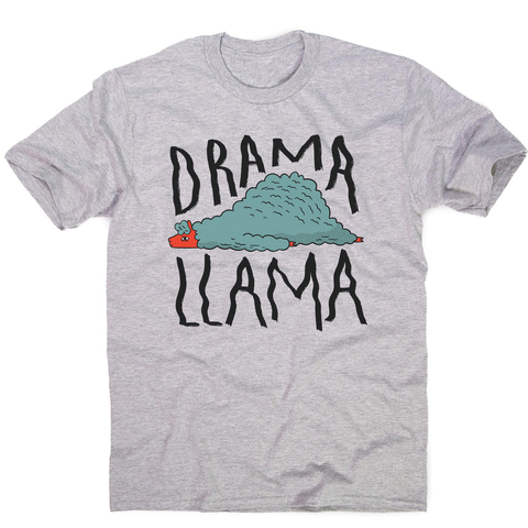 Drama llama funny men's t-shirt - Graphic Gear