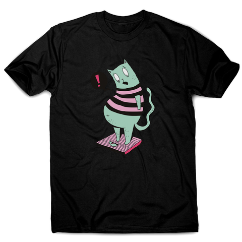 Fat cat funny men's t-shirt - Graphic Gear