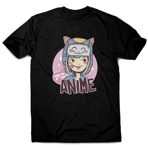 Anime cute girl men's t-shirt - Graphic Gear