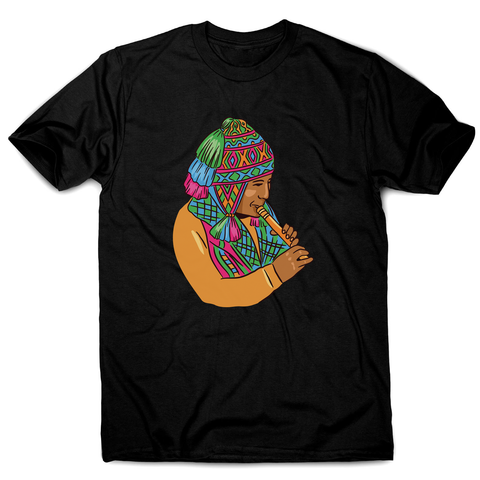 Peruvian Musician men's t-shirt - Graphic Gear