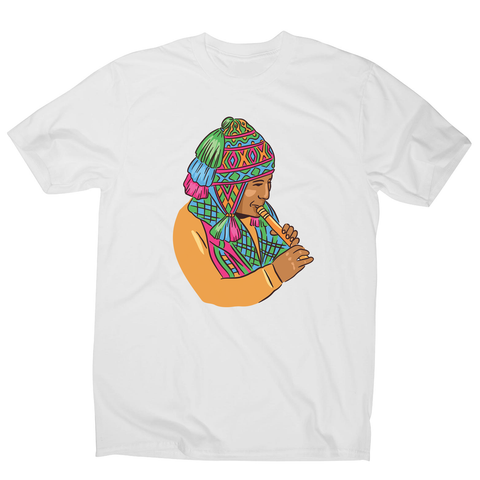 Peruvian Musician men's t-shirt - Graphic Gear
