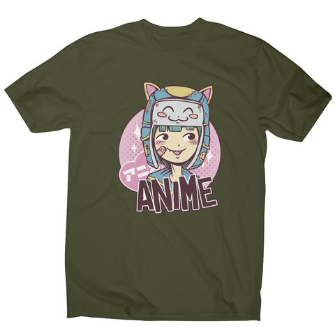 Anime cute girl men's t-shirt - Graphic Gear