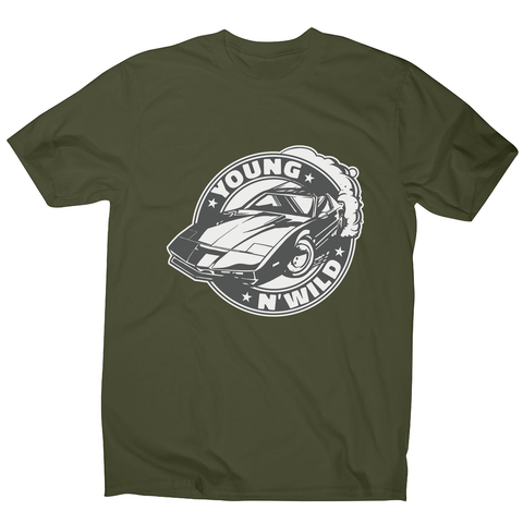 Muscle car badge men's t-shirt - Graphic Gear