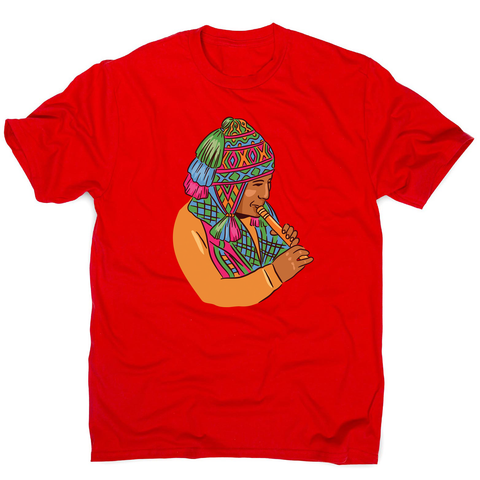 Peruvian Musician men's t-shirt - Graphic Gear
