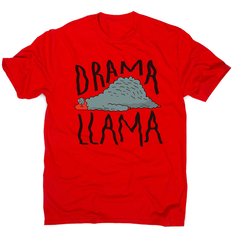 Drama llama funny men's t-shirt - Graphic Gear