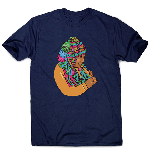 Peruvian Musician men's t-shirt - Graphic Gear