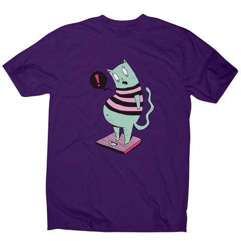 Fat cat funny men's t-shirt - Graphic Gear