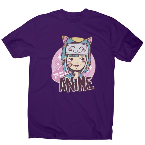 Anime cute girl men's t-shirt - Graphic Gear