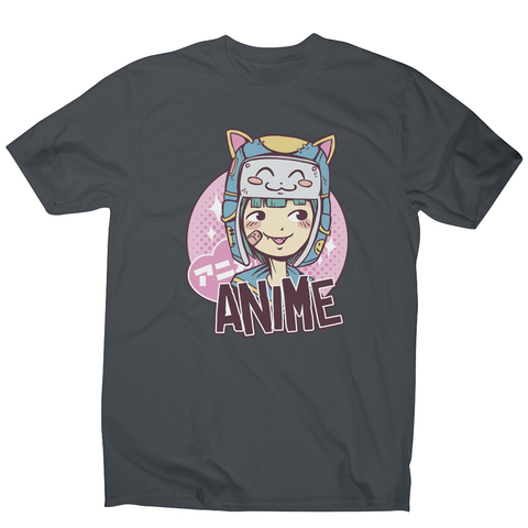 Anime cute girl men's t-shirt - Graphic Gear
