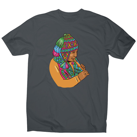 Peruvian Musician men's t-shirt - Graphic Gear