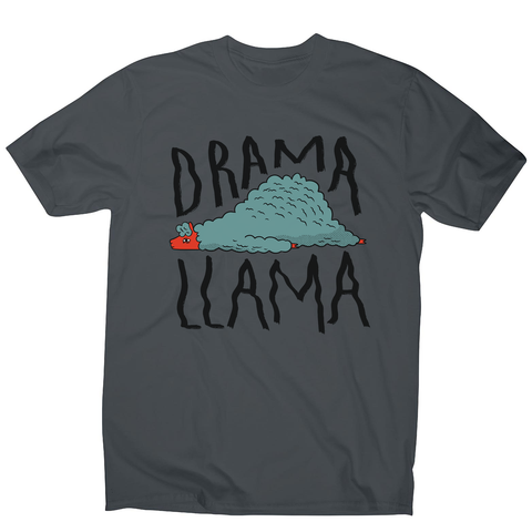 Drama llama funny men's t-shirt - Graphic Gear