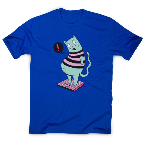 Fat cat funny men's t-shirt - Graphic Gear
