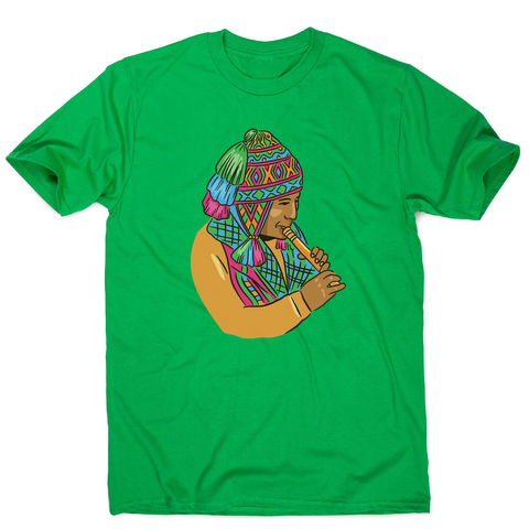 Peruvian Musician men's t-shirt - Graphic Gear