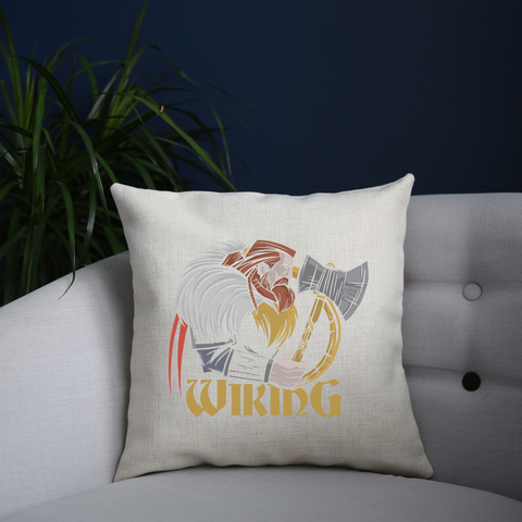 Viking side cushion cover pillowcase linen home decor - Graphic Gear