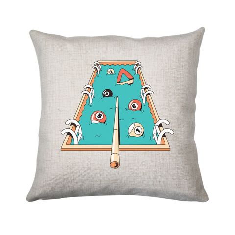 Pool pun game cushion cover pillowcase linen home decor - Graphic Gear