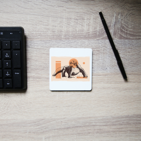 Komodo Dragon coaster drink mat - Graphic Gear