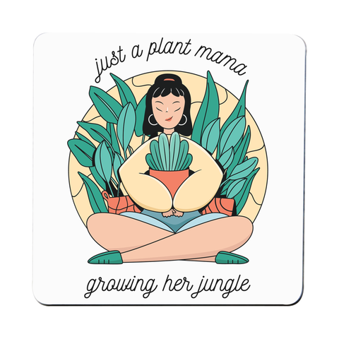 Plant mama coaster drink mat - Graphic Gear