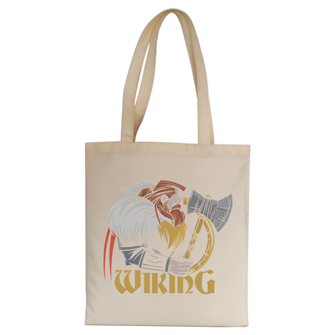 Viking side tote bag canvas shopping - Graphic Gear