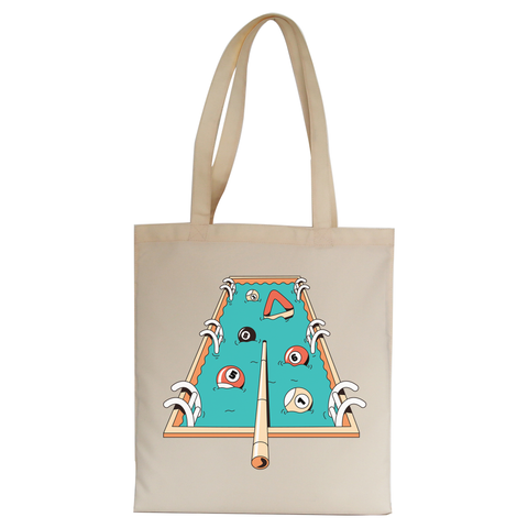 Pool pun game tote bag canvas shopping - Graphic Gear