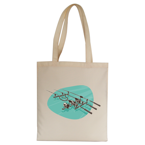 Fishing Rods tote bag canvas shopping - Graphic Gear