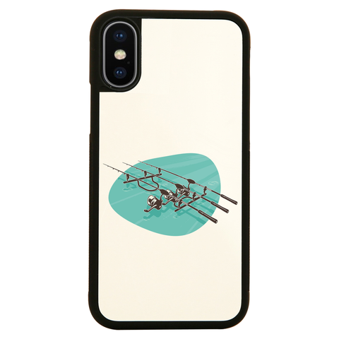 Fishing Rods iPhone case cover 11 11Pro Max XS XR X - Graphic Gear