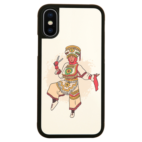 Peruvian scissor dancer iPhone case cover 11 11Pro Max XS XR X - Graphic Gear