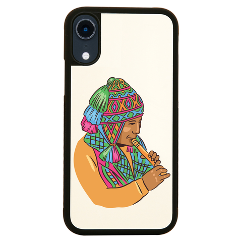Peruvian Musician iPhone case cover 11 11Pro Max XS XR X - Graphic Gear